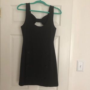 Juicy couture petite mini black dress